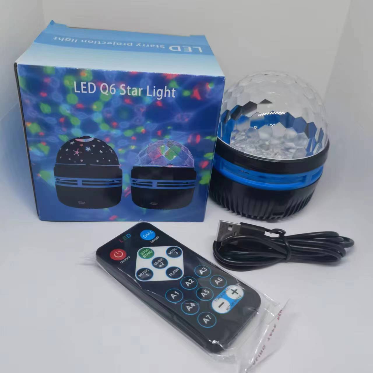 Star Projector Galaxy Night Light with Bluetooth Speaker & Remote – Sleep Aid & Room Decor